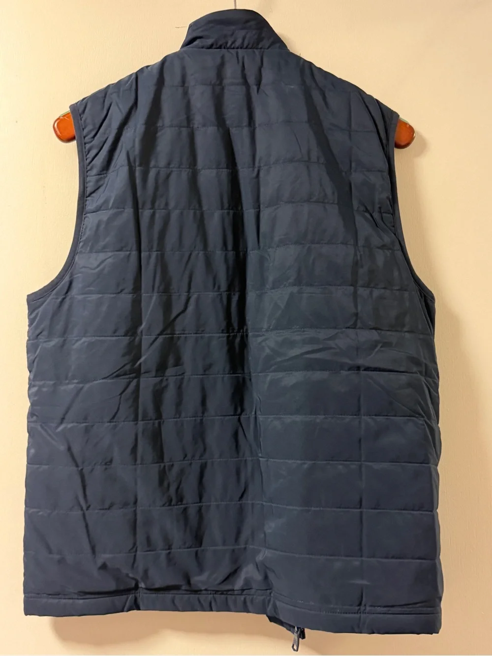 Banana Republic Quilted Navy Blue Men's Vest